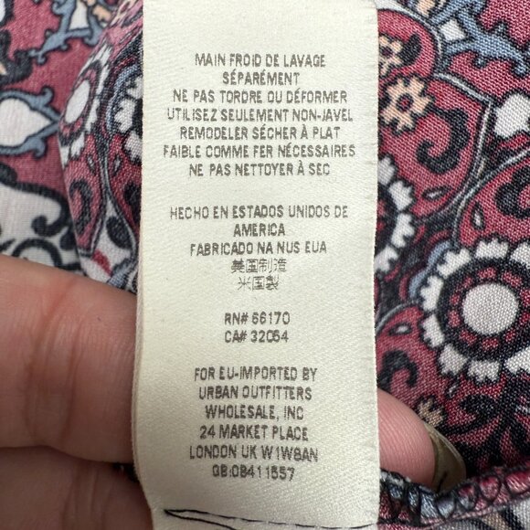 NWOT Women's FREE PEOPLE‎ Americana Paisley Patterned Dress | Size XS - Picture 6 of 6